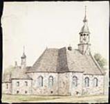 Vue du coté d'une église ca. 1890
