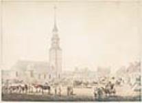 La place du marché, Montréal 1790