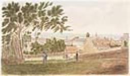 Vue de Québec depuis le glacis de la citadelle 19 juin 1829