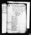 [Rolle des malades faisant partie de l'équipage du vaisseau le ...] 1732, août, 09