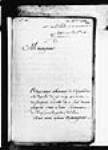[Messieurs de Saint-Ovide et Le Normant au Ministre. Perte de ...] 1733, octobre, 15