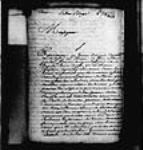 [La veuve Rodrigue au ministre concernant un terrai ...] 1738, octobre