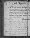 [Bordereau des lettres de change tirées sur Me Marcelin François ...] 1748, mars, 28