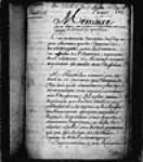 [Mémoire sur les limites entre la France et l'Angleterre, tant ...] 1753, avril, 28