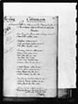 [Liste des Acadiens provenant de l'émigration des Iles de Saint-Pierre ...] 1768, mars, 25