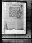 [Laissez-passer autorisant Pierre Bonnier habitant, Anne Grangé, sa femme ainsi ...] 1762, février, 28