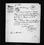 [Numéro 191. Concession Le Blanc. Lettre de Boucher, secrétaire général ...] 1832, octobre, 23
