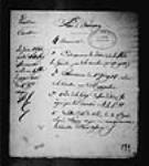 [Numéro 199. Concession Paris-Duverney. Liste des documents à délivrer en ...] 1848, juin, 20