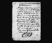 Goudronnerie de Québec 1727, juin, 21