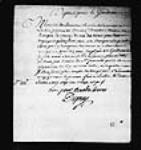 Goudronnerie de Québec 1727, juillet, 02