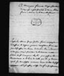 [Jacques Imbert à Bigot: demande de levée des scellés sur ...] 1751, janvier, 28-29