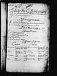 Troupes des colonies - Etats majors 1672-1774 1695, septembre