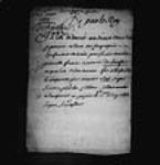 [DAMOURS, Louis, (écuyer, seigneur de Chauffours). 20 septembre 1684, concession ...] n.d.