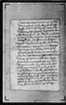 Notariat de Terre-Neuve (Plaisance) 1709, octobre, 02
