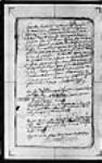 Notariat de Terre-Neuve (Plaisance) 1710, octobre, 28