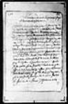Notariat de Terre-Neuve (Plaisance) 1710