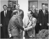 [Prime Minister Pierre Trudeau and President Richard Nixon] March 25, 1969.