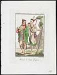 Homme et Femme Iroquois (Iroquois Man and Woman) 1796-1804