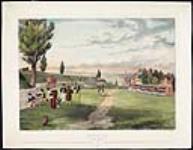 View of the Esplanade and the Fortications of Quebec with Part of the Surrounding Country 1832