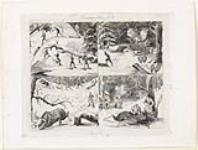 Moose Hunting, Canadian Scenes No. 11 ca. 1840-1853