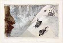 Descending the Cone, Montmorency ca. 1840-1853