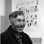 Kiskahuk, an Inuit artist from Cape Dorset August 1961.