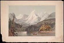 The Rocky Mts. from the Columbia River 1848