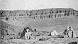 Inuit skin tents at the Royal Canadian Mounted Police detachment 1926