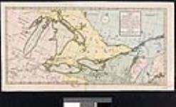 A map of the American lakes and adjoining country, the present seat of war between Great Britain & the United States. Done, in part from a sketch of the late Major General Sr. Isaac Brock [cartographic material] London. Published Jan. 21, 1813, by Luffman, 377, Strand. Price 1s.6d the sheet 2s in a case. 1813 [1912].