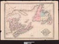 Johnson's Quebec, of the Dominion of Canada. Newfoundland, Prince Edward and Cape Breton Is. Published by A. J. Johnson, New York. Entered according to Act of Congress in the Year 1867... [cartographic material] 1867