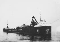 Midland Prince, Canada Steamship Lines, Montreal, off Burlington Channel, Lake Ontario 1933.