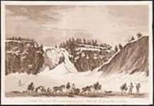A Winter View of the Falls of Montmorency from the Road on the Ice Fronting 1781
