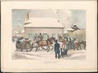 A Winter Scene to Fredericton 1836