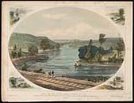 View on the River Saint Francis C.E 1860.