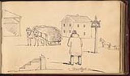 George Dartnell Sketching at Flamboro, canada West, 1843 1843.
