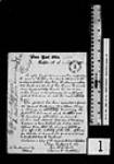 Correspondence re: land patent - IT 361 6 September 1888