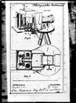 Page de la demande de brevet pour un appareil photo panoramique   1888
