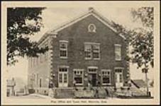 Post office and town hall, Danville, Que. [graphic material] [193-?]: