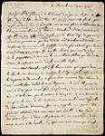 Journal de Faucher sous forme de lettres [document textuel] 1746.