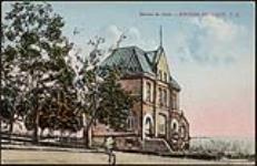 Bureau de poste. Rivière-du-Loup, P.Q. [document iconographique] [192-?]: