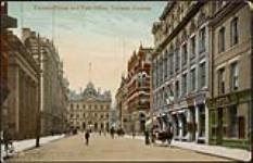 Toronto street and post office, Toronto, Canada [graphic material] [190-?]: