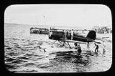Plane on pontoons at Churchill n.d.