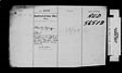 GORE BAY AGENCY - APPLICATION FOR PATENT, FOR WILLIAM MOFFATT, TO LOT 14, CON 12 GORDON TOWNSHIP 1884