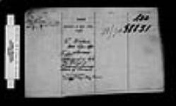 WESTERN SUPERINTENDENCY, 1st DIVISION - SARNIA - ASSIGNMENT FROM ADAM KIYOSH TO ALICE KIYOSH OF LOT 16, RANGE 4, FRANCIS SURVEY, SARNIA 1889-1891