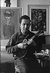 Portrait of Jack Nichols with Mandolin [graphic material] ca. 1948-1952 (?).