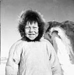 Inuk boy, son of Wallus, Holman Island [Ulukhaktok/Ulukhaqtuuq] 1950