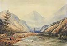 Marines Camp, Fraser River 1859