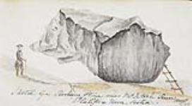 Sketch of A Rocking Stone near Mcintosh River, Halifax, N.S., 1850 1850