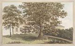 Looking towards the West Front of Lord Amherst's House (Montreal, Kent); proposed changes 1812