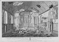 A View of the Inside of the Recollet Friars Church September 1, 1761